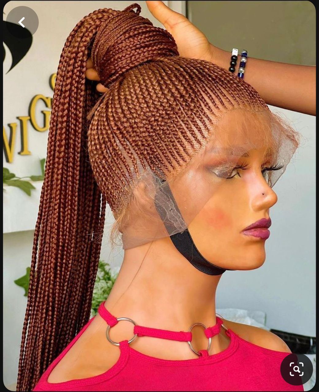 Synthetic Full Lace Front Wig