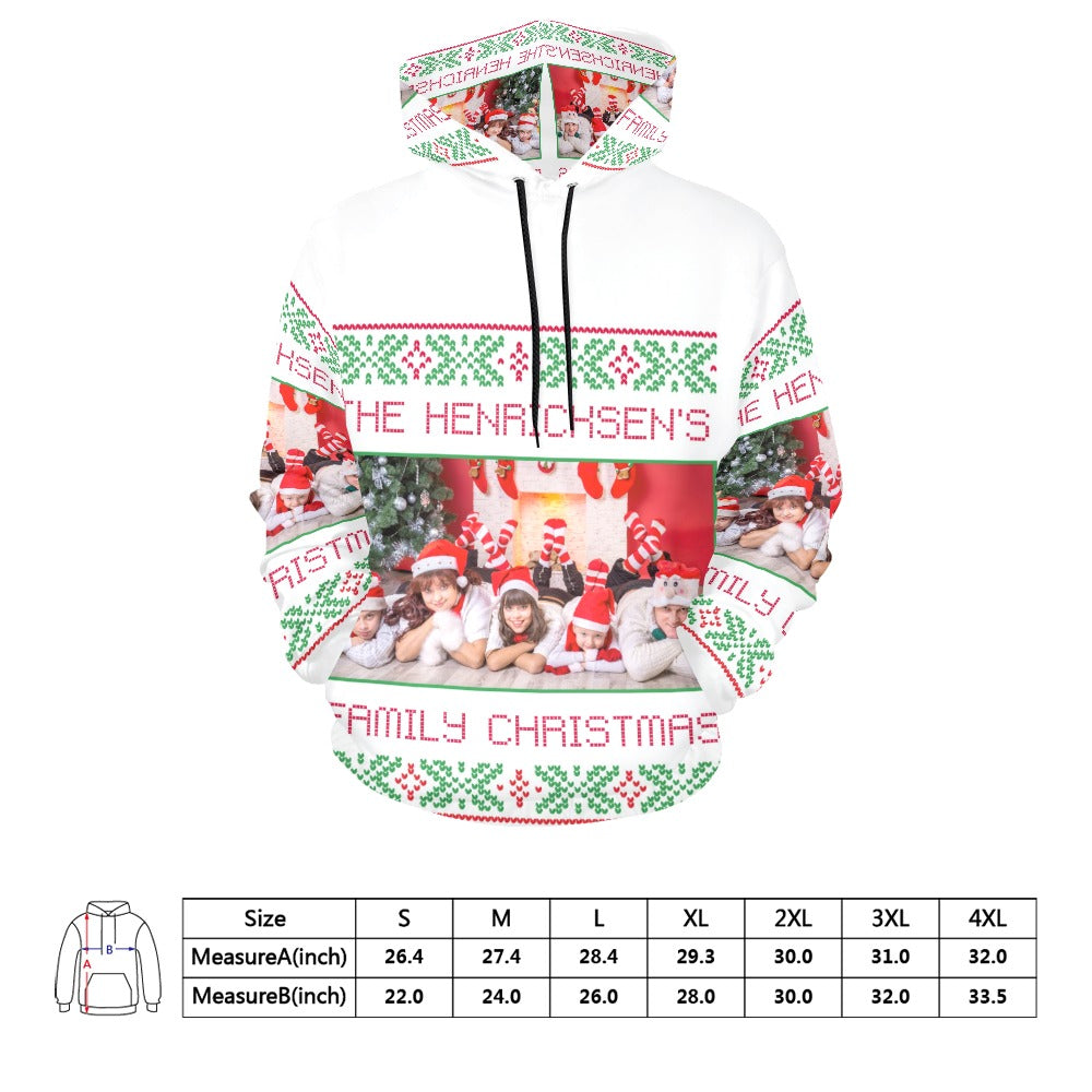 Men's All Over Print Hoodie (USA Size) (Model H13)