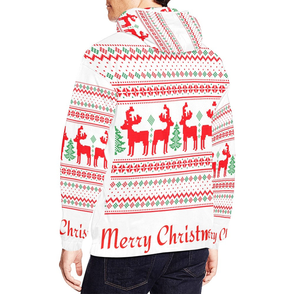 Men's All Over Print Hoodie (USA Size) (Model H13)