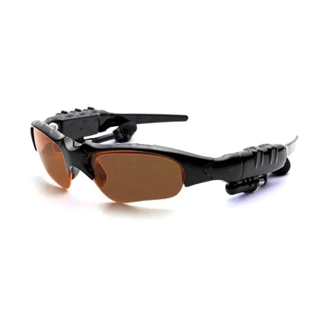 Stereo Earphones Wireless Headset with Mic Glasses Sunglasses for Driving Cycling Sports Noise Reduction Headphones