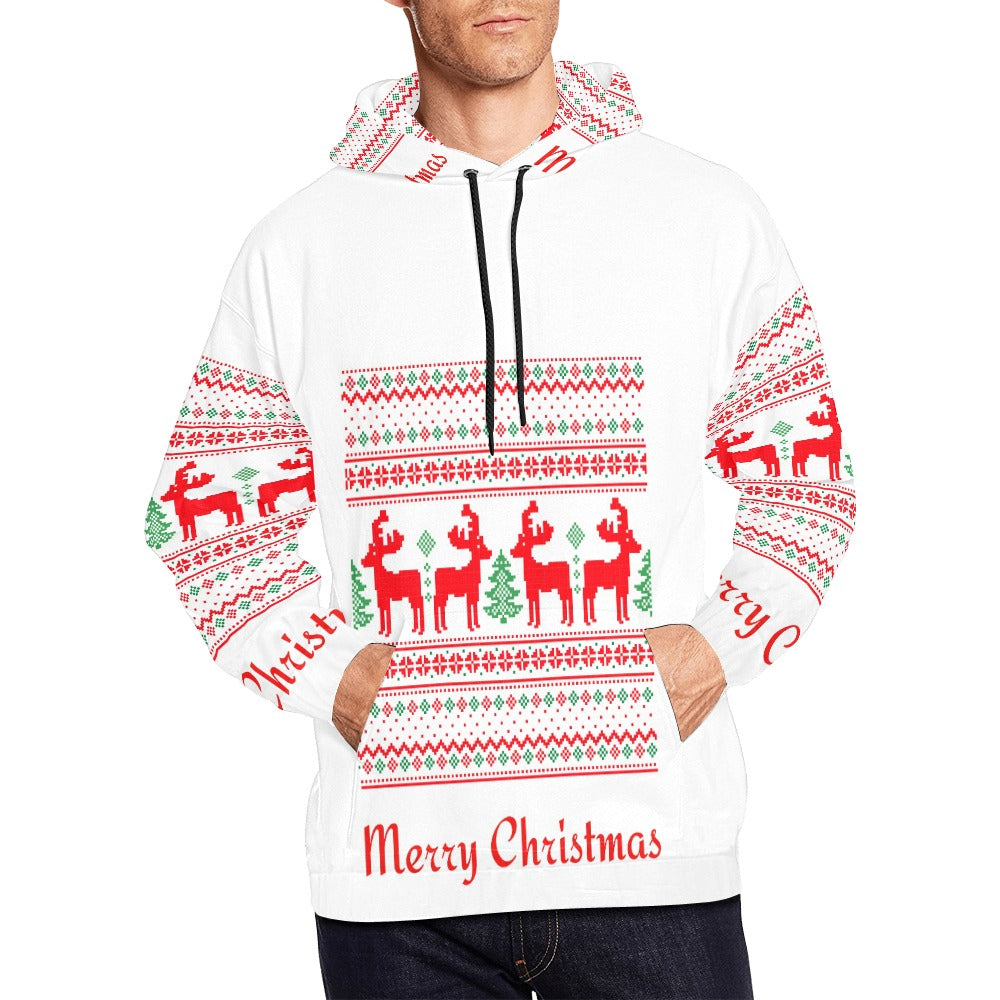 Men's All Over Print Hoodie (USA Size) (Model H13)