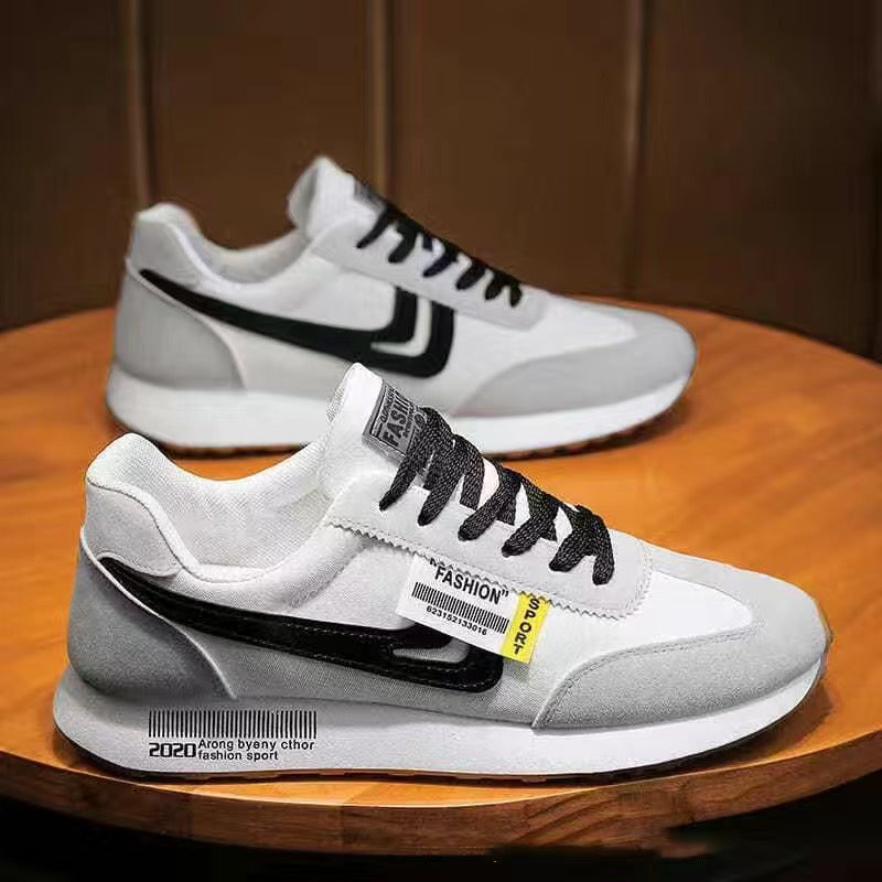 Trendy en veelzijdige studenten sport board schoenen voor tieners, casual sporten, witte sneakers