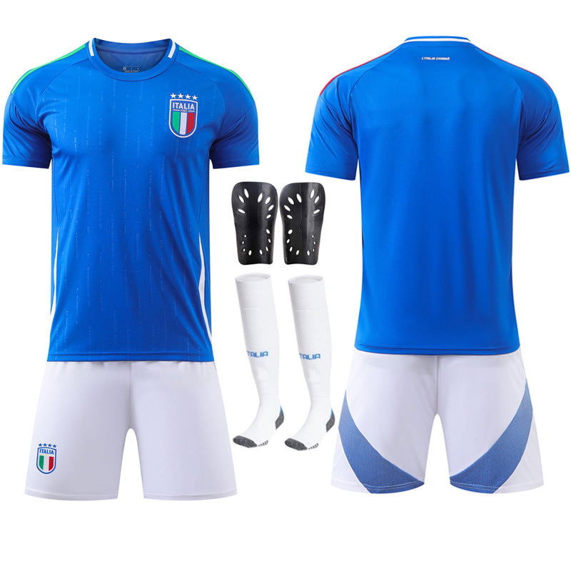 European Cup Italy home football uniform set jersey No. 14 Chiesa 18 Barella national team - CHRISTDEST GLOBAL SERVICE
