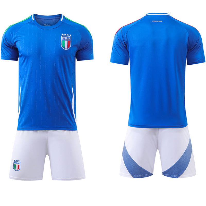 European Cup Italy home football uniform set jersey No. 14 Chiesa 18 Barella national team - CHRISTDEST GLOBAL SERVICE