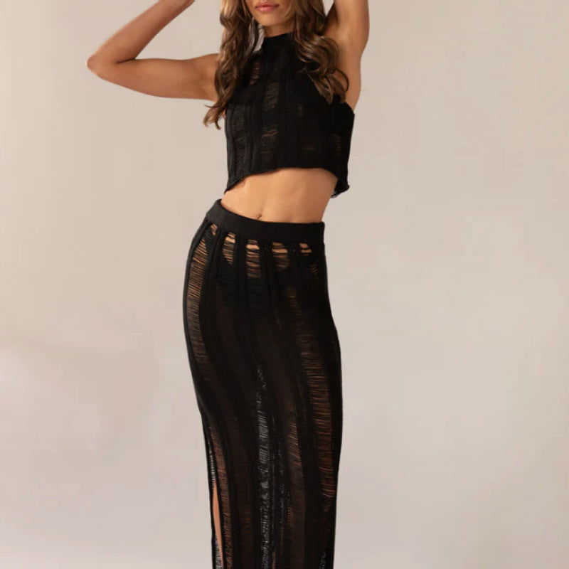 Fashion Hollowed-out Women's Clothing Personalized Set - CHRISTDEST GLOBAL SERVICE