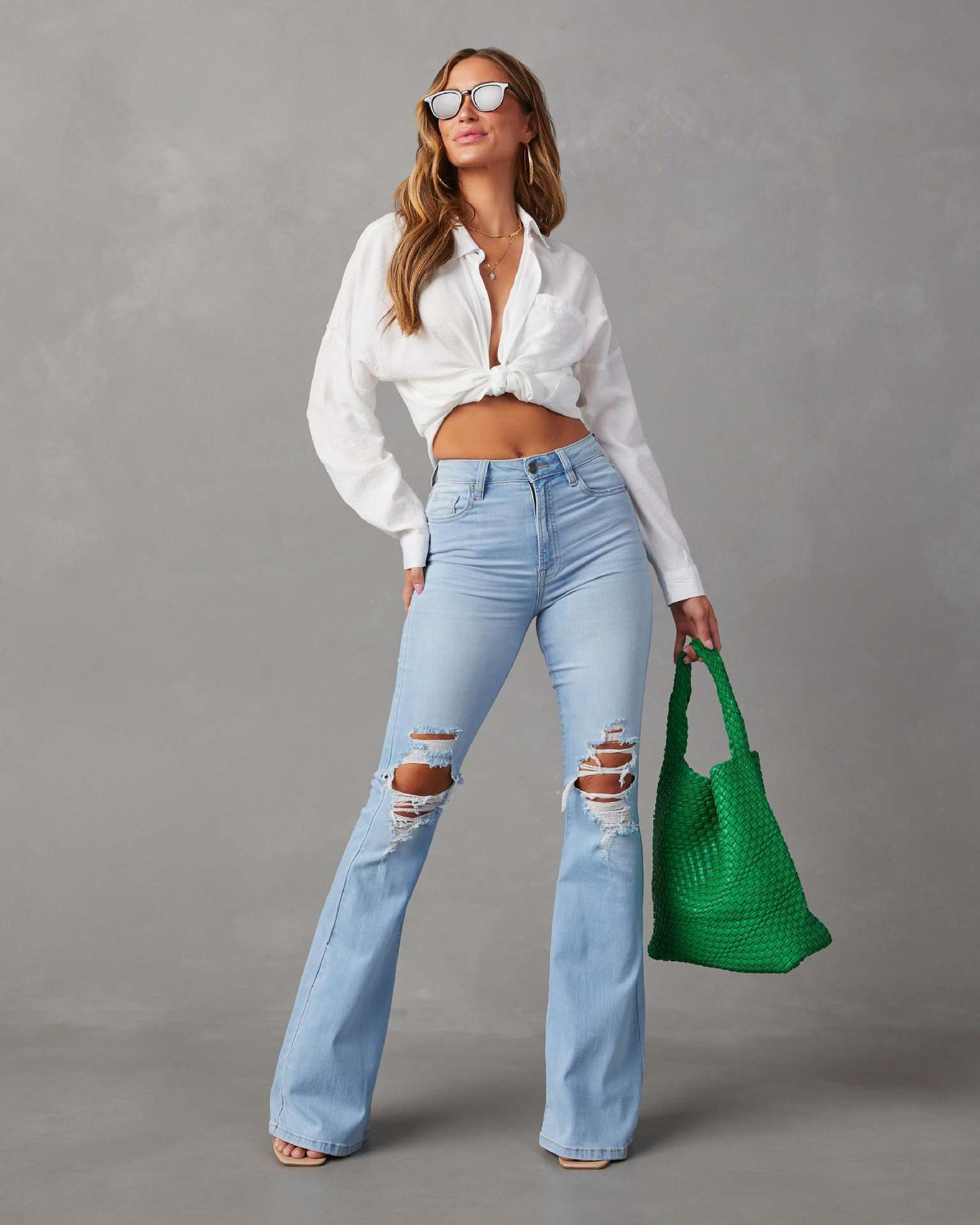 Fashion Temperament Wide-leg Jeans Women - CHRISTDEST GLOBAL SERVICE
