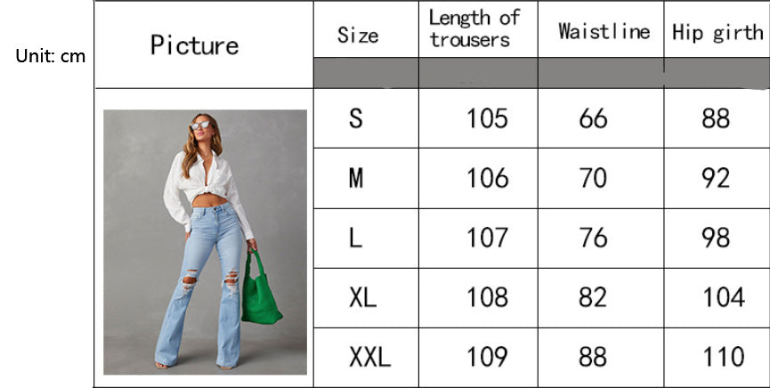 Fashion Temperament Wide-leg Jeans Women - CHRISTDEST GLOBAL SERVICE