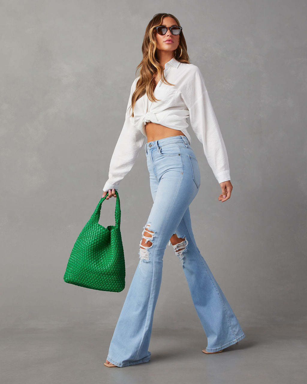 Fashion Temperament Wide-leg Jeans Women - CHRISTDEST GLOBAL SERVICE