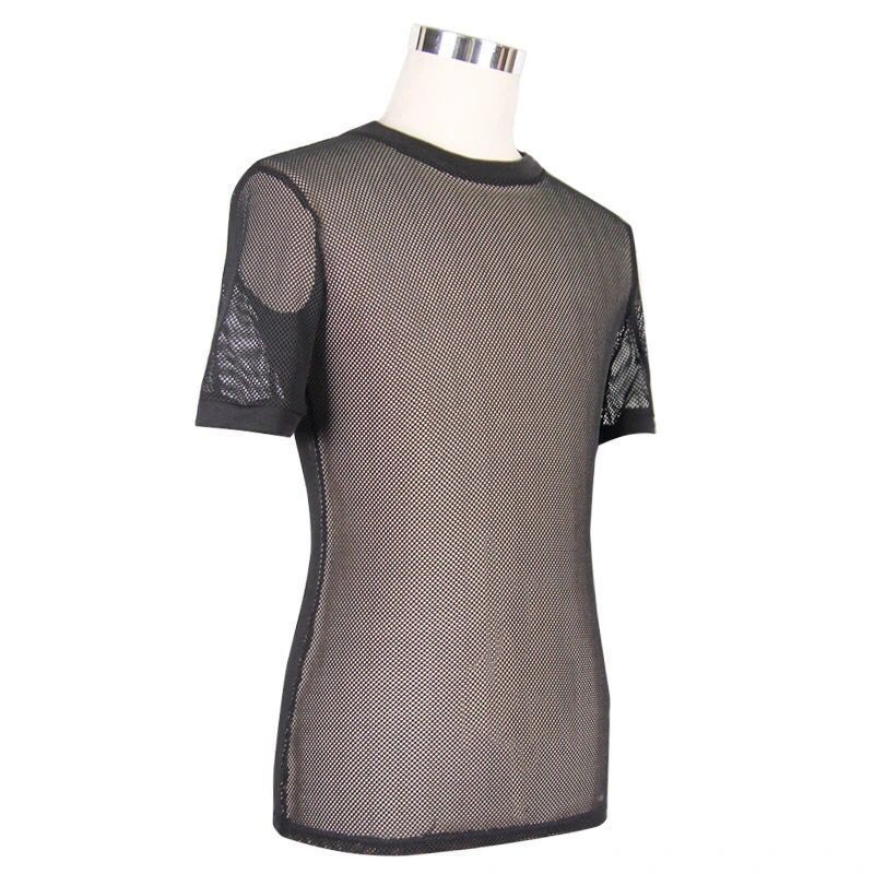 Fishnet Series See-through Net Hole Mesh Top Hollow T-shirt Sexy - CHRISTDEST GLOBAL SERVICE
