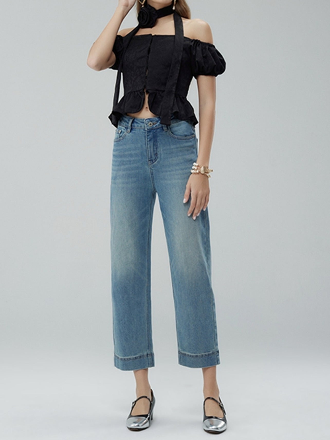 Jeans Women's Light Blue Spring - CHRISTDEST GLOBAL SERVICE