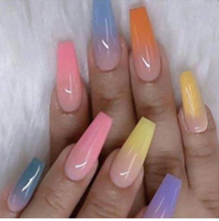 Long Ballet Nails With Flat And Pointed Water Droplets - CHRISTDEST GLOBAL SERVICE