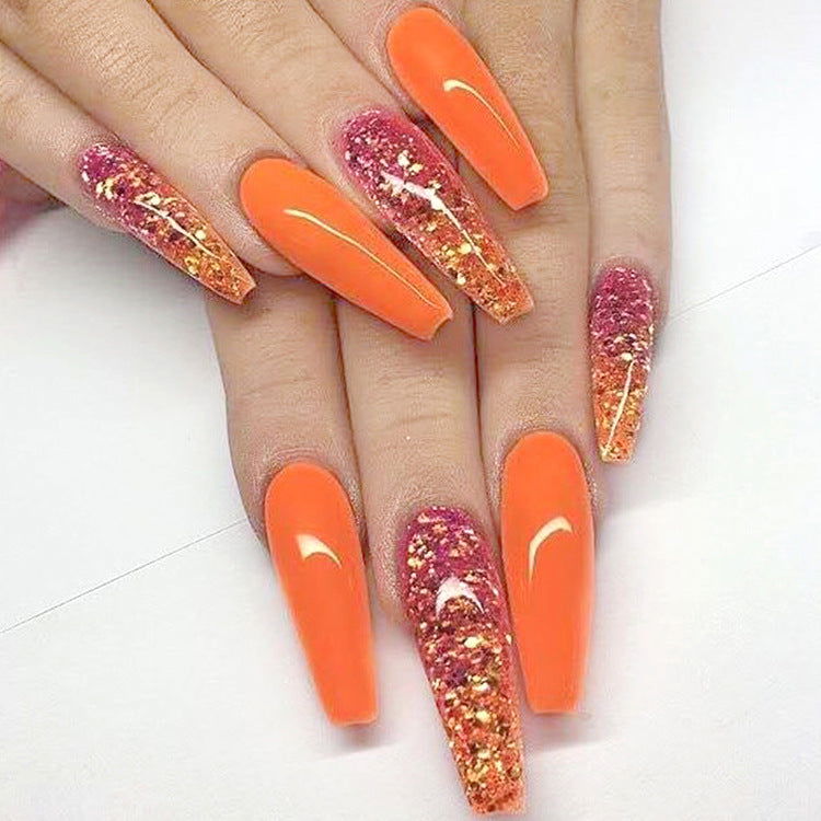 Long Ballet Nails With Flat And Pointed Water Droplets - CHRISTDEST GLOBAL SERVICE