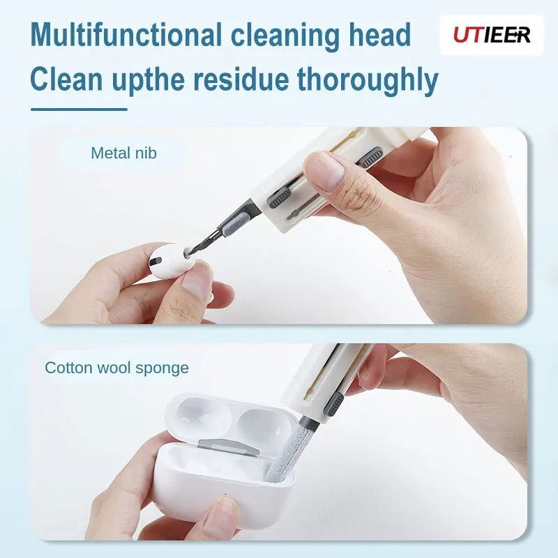 New Multifunctional Headphone Cleaning Pen For Airpods Earbuds Plugs Mobile Phone Keyboard Electronics Cleaning Kit - CHRISTDEST GLOBAL SERVICE