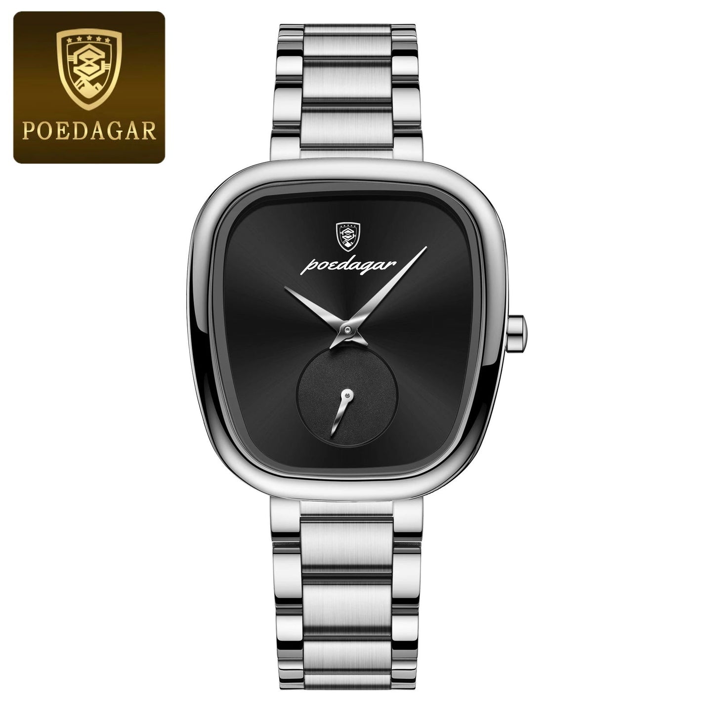 POEDAGAR Luxury Watch for Woman Waterproof Stainless Steel Quartz Ladies Watch High Quality Women's Watches Elegant Female Clock - CHRISTDEST GLOBAL SERVICE