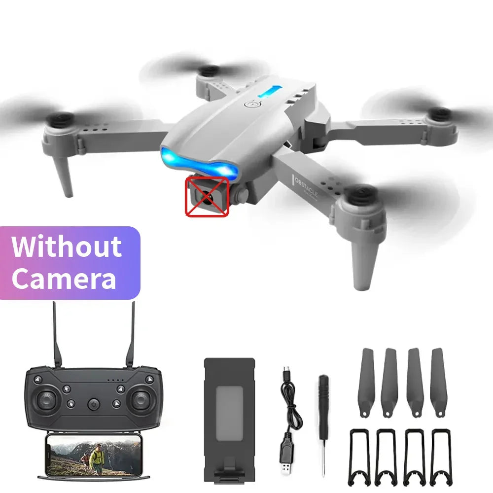 RNABAU E99 RC Drone 4K Professinal With Wide Angle Dual HD Camera Foldable RC Helicopter 5G WIFI FPV Height Hold Apron Sell - CHRISTDEST GLOBAL SERVICE