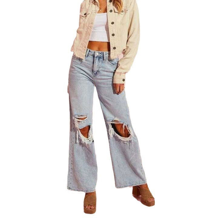 Ripped Slimming Jeans For Women - CHRISTDEST GLOBAL SERVICE