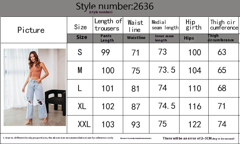 Ripped Slimming Jeans For Women - CHRISTDEST GLOBAL SERVICE