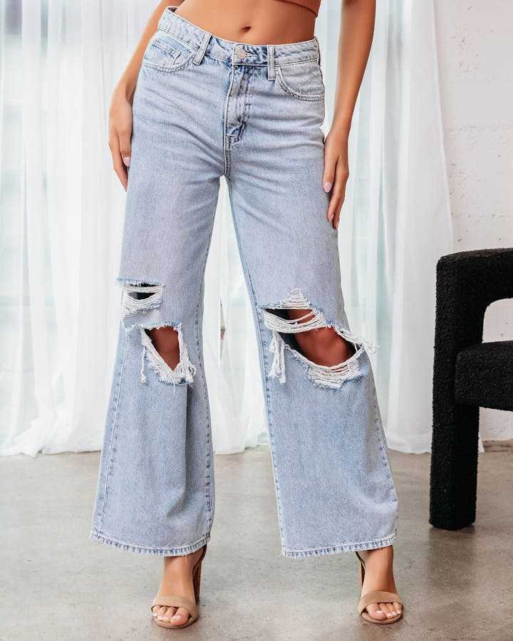 Ripped Slimming Jeans For Women - CHRISTDEST GLOBAL SERVICE