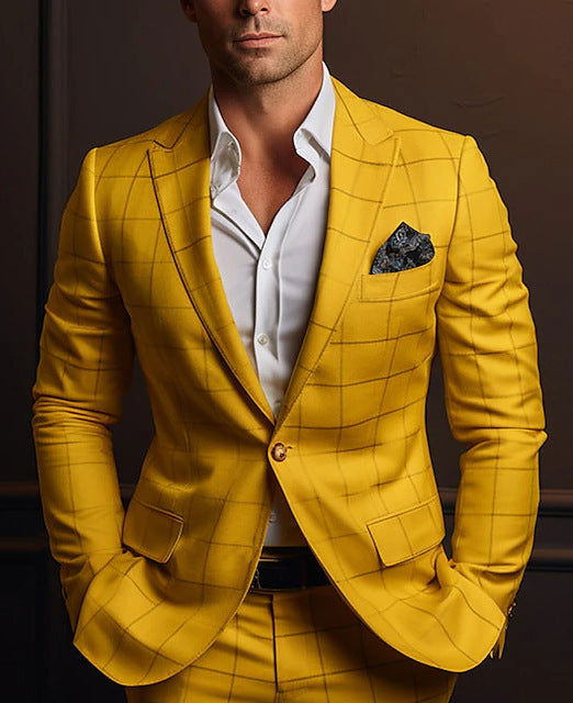 Spring New Striped Suit Jacket Men's Casual Slim Top - CHRISTDEST GLOBAL SERVICE