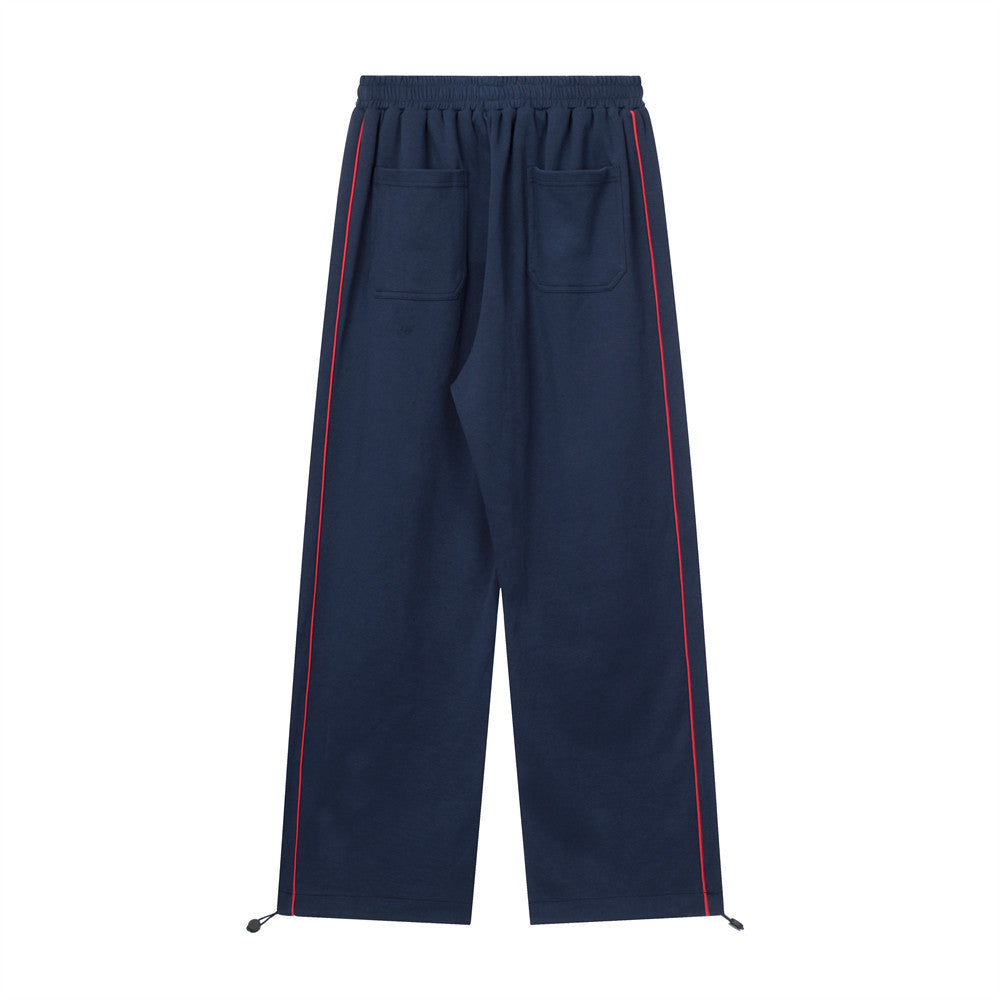 Straight Men's Elastic Waist Sports Trousers Loose - CHRISTDEST GLOBAL SERVICE