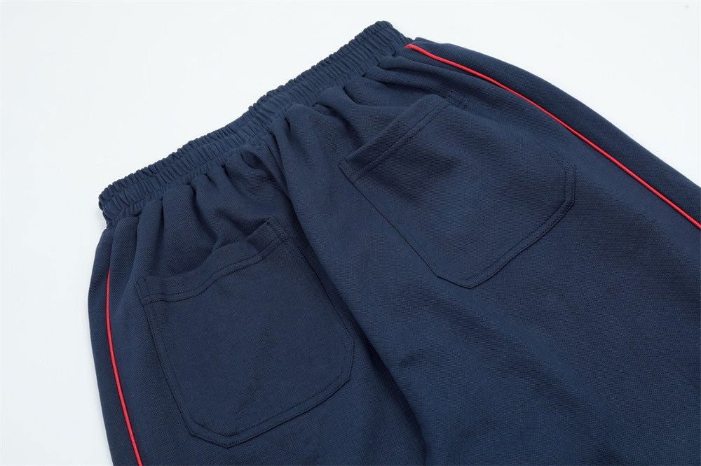 Straight Men's Elastic Waist Sports Trousers Loose - CHRISTDEST GLOBAL SERVICE