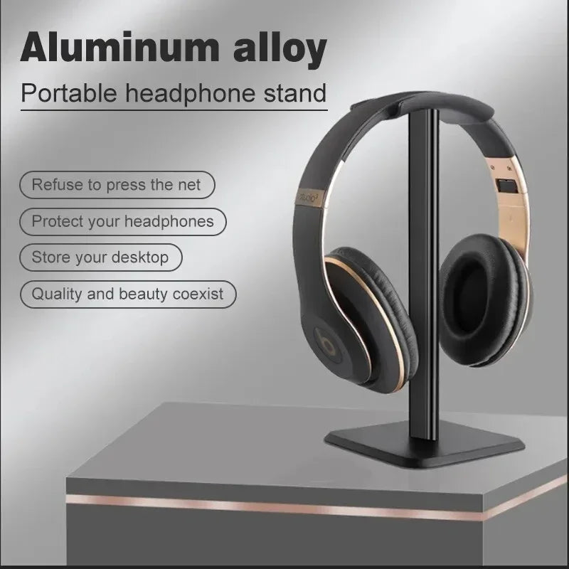 VIKEFON Head-Mounted Headphone Stand Stylish Detachable Headset Holder For Airpods Max Beats Bose Sennheiser Display Stand - CHRISTDEST GLOBAL SERVICE
