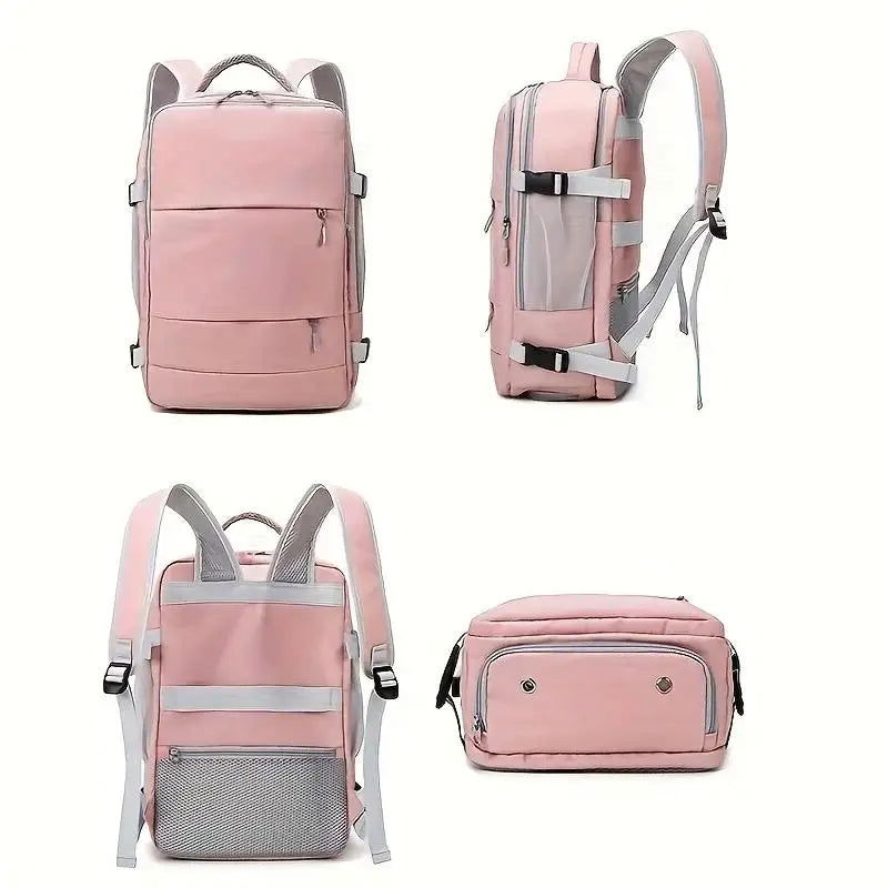 Women's Bag Large Capacity Journey Multifunction Backpack With Shoe Storage Multilayer Dry And Wet Separation Waterproof - CHRISTDEST GLOBAL SERVICE