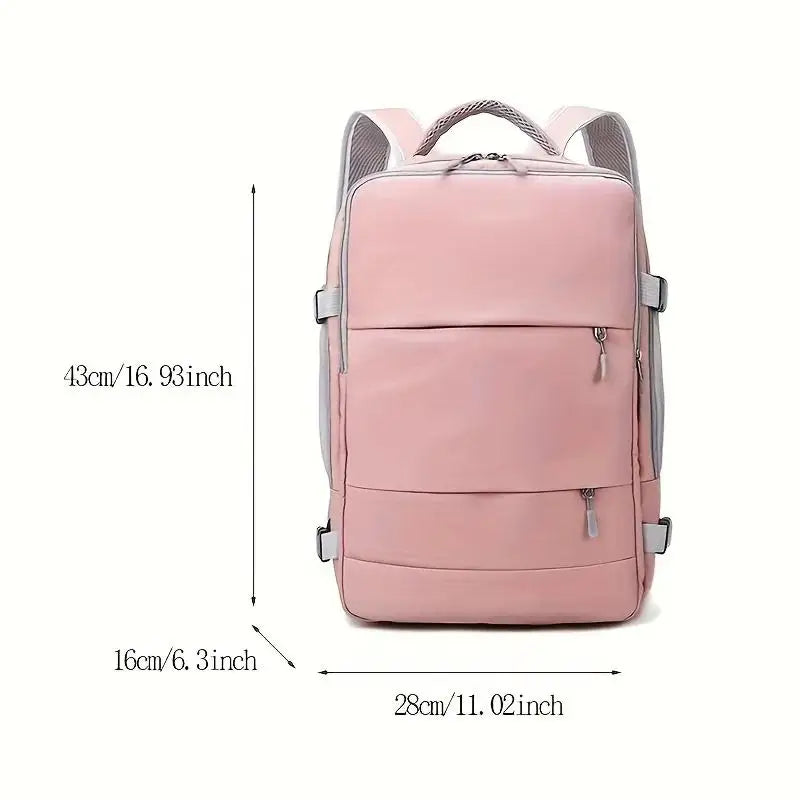 Women's Bag Large Capacity Journey Multifunction Backpack With Shoe Storage Multilayer Dry And Wet Separation Waterproof - CHRISTDEST GLOBAL SERVICE