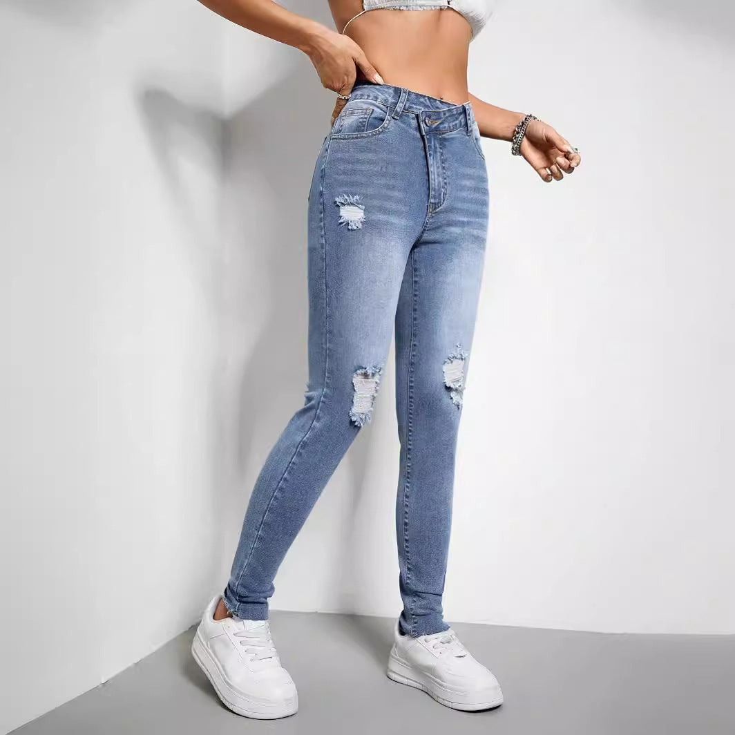 Women's Slim Fit Skinny Jeans - CHRISTDEST GLOBAL SERVICE