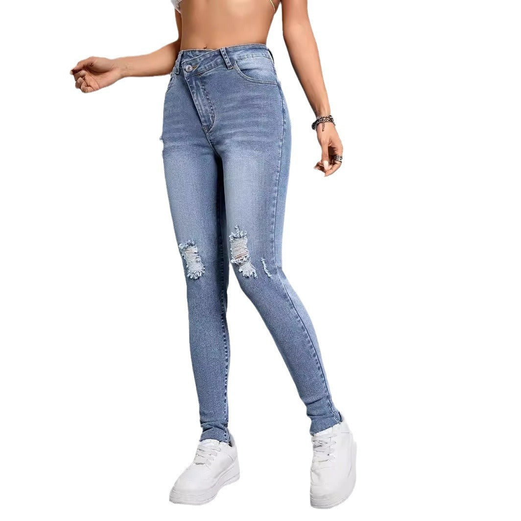 Women's Slim Fit Skinny Jeans - CHRISTDEST GLOBAL SERVICE