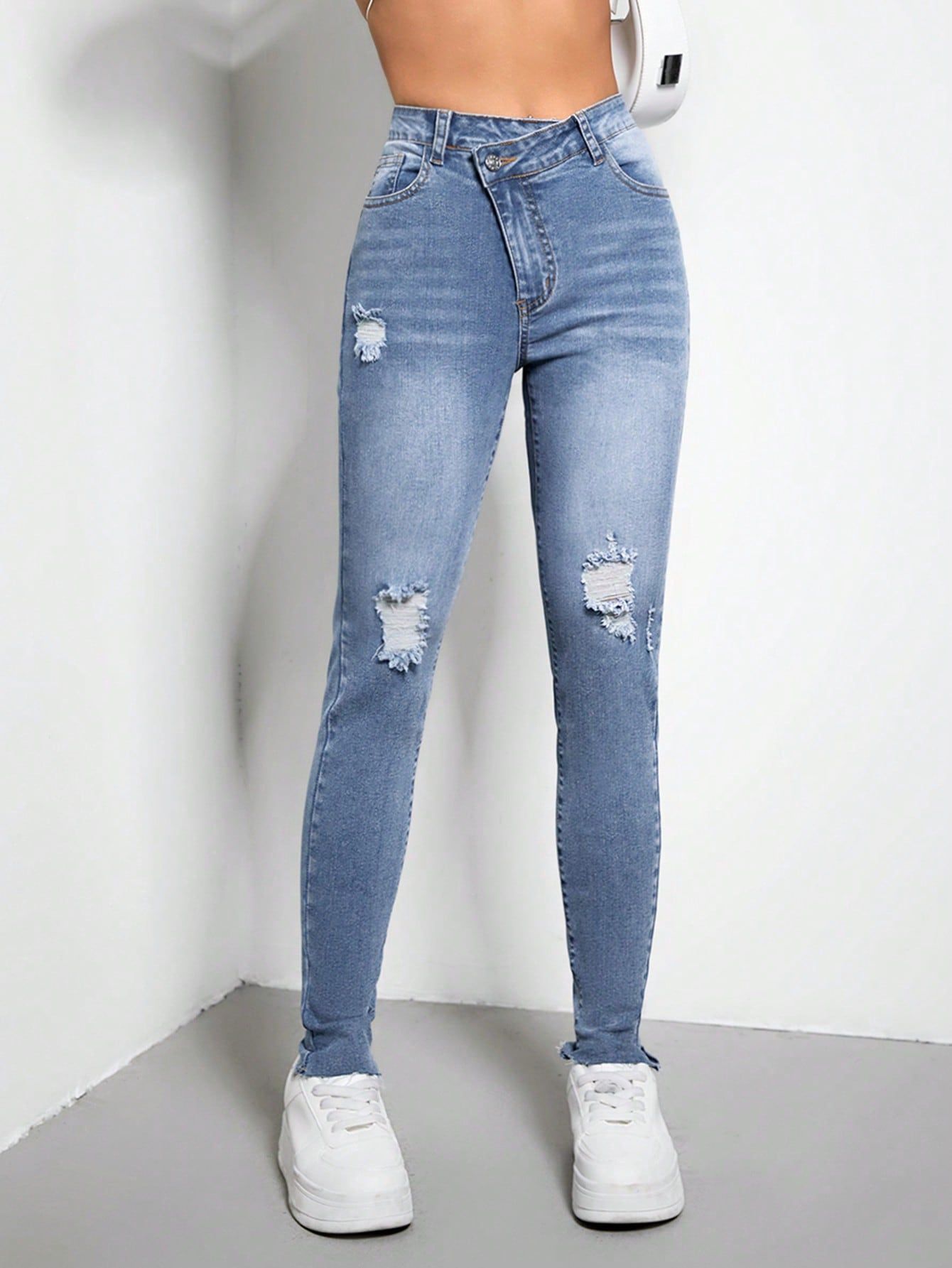 Women's Slim Fit Skinny Jeans - CHRISTDEST GLOBAL SERVICE