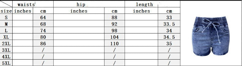 Women's Spring And Summer New Tight Denim Shorts - CHRISTDEST GLOBAL SERVICE