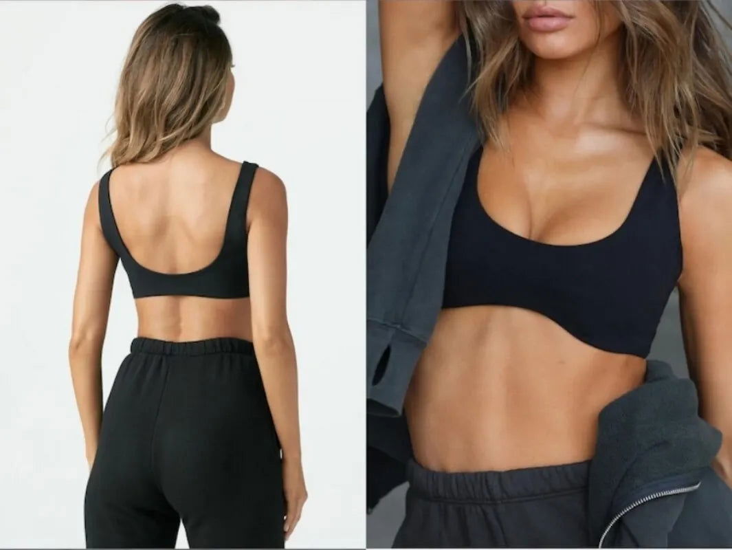 Yoga Bra With Tight Fit Moisture Absorption Sweat Wicking High Elasticity Breathability And A Nude Feel Yoga Bra - CHRISTDEST GLOBAL SERVICE