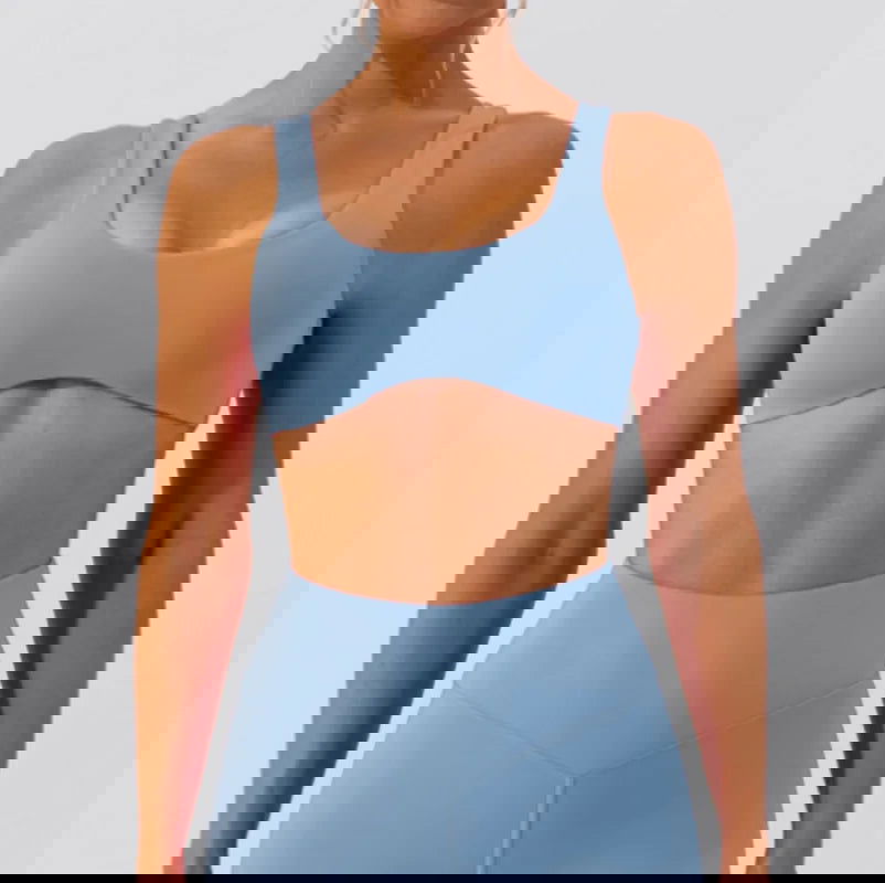 Yoga Bra With Tight Fit Moisture Absorption Sweat Wicking High Elasticity Breathability And A Nude Feel Yoga Bra - CHRISTDEST GLOBAL SERVICE