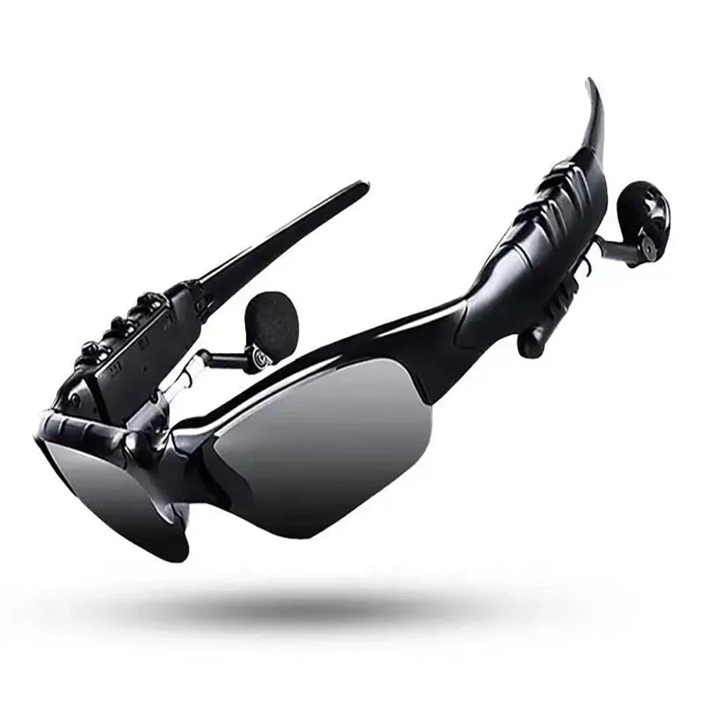 Stereo Earphones Wireless Headset with Mic Glasses Sunglasses for Driving Cycling Sports Noise Reduction Headphones