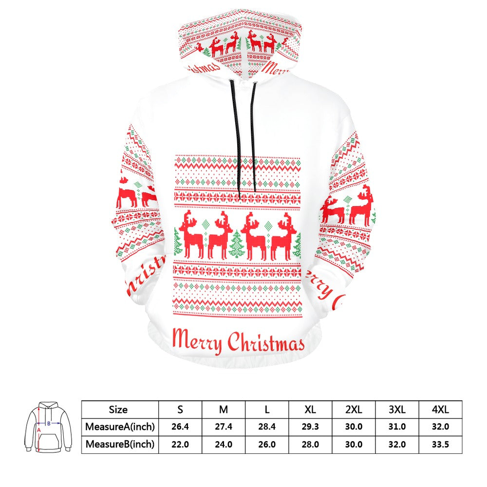 Men's All Over Print Hoodie (USA Size) (Model H13)