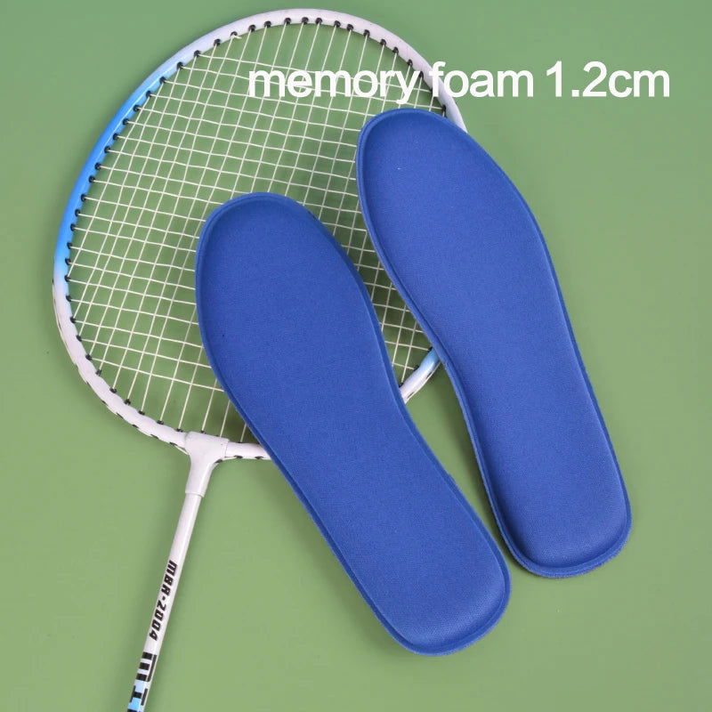 one pair Memory Foam Shoe Insoles Breathable Absorbing Arch Soft Comfortable Athletic Insole Shock Sport Shoes Pad Pain Relief - CHRISTDEST GLOBAL SERVICE