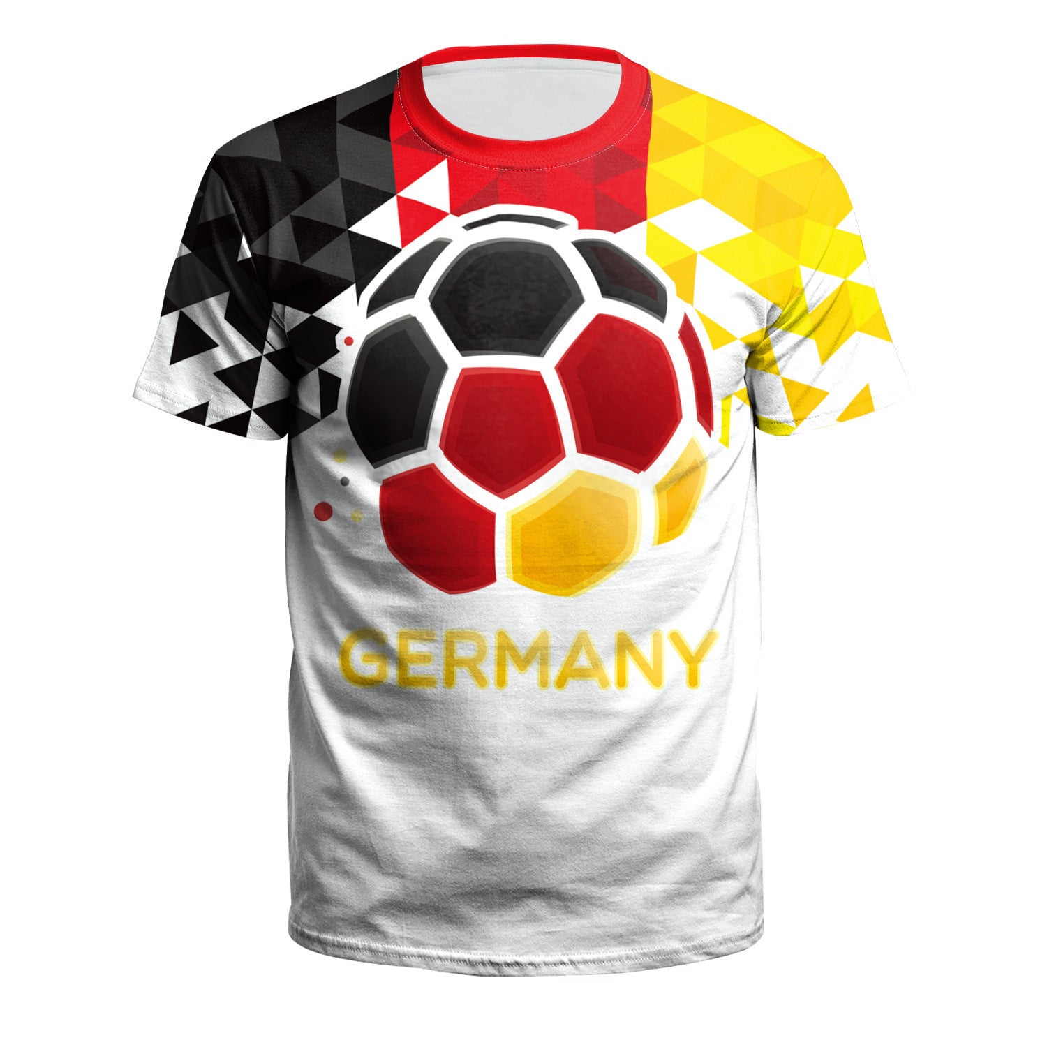 World Cup European Cup Soccer Uniform 3D Printed Short Sleeve Jersey