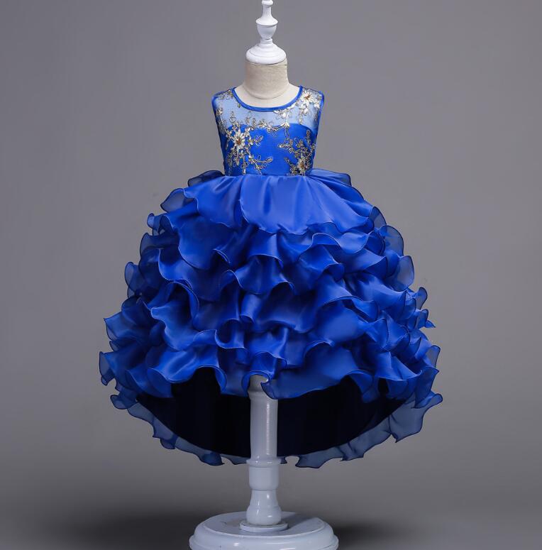 Teenagers Girls Dress Wedding Party Princess Christmas Dresse for Girl Party Costume Kids Cotton Party Girls Clothing