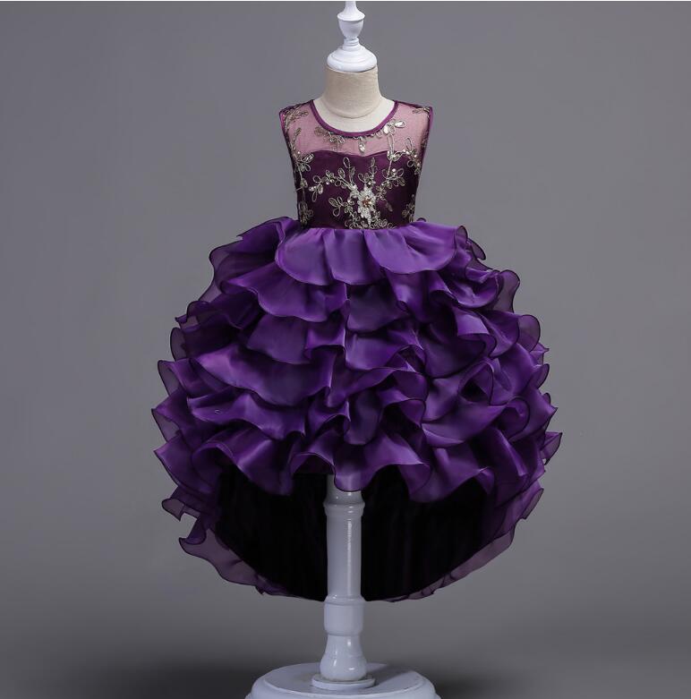 Teenagers Girls Dress Wedding Party Princess Christmas Dresse for Girl Party Costume Kids Cotton Party Girls Clothing