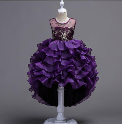 Teenagers Girls Dress Wedding Party Princess Christmas Dresse for Girl Party Costume Kids Cotton Party Girls Clothing