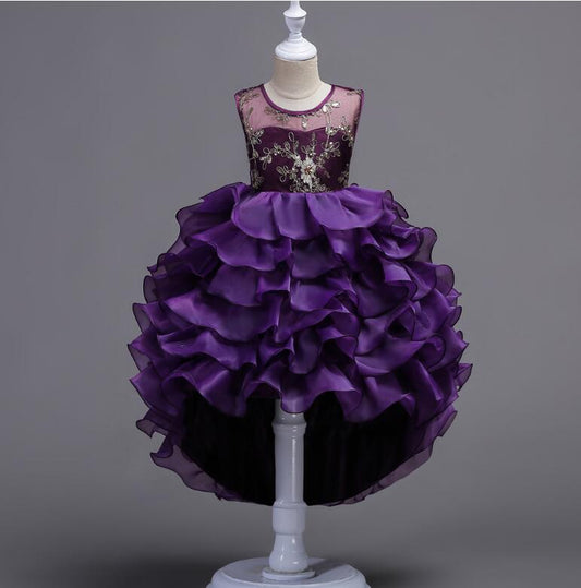 Teenagers Girls Dress Wedding Party Princess Christmas Dresse for Girl Party Costume Kids Cotton Party Girls Clothing