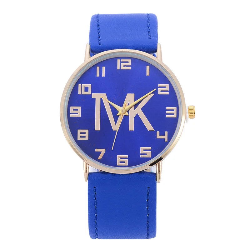 2023 New Women's Watches Fashion Luxury Brand TVK Leather Quartz Wristwatch Casual Clothing Accessories Reloj Mujer - CHRISTDEST GLOBAL SERVICE