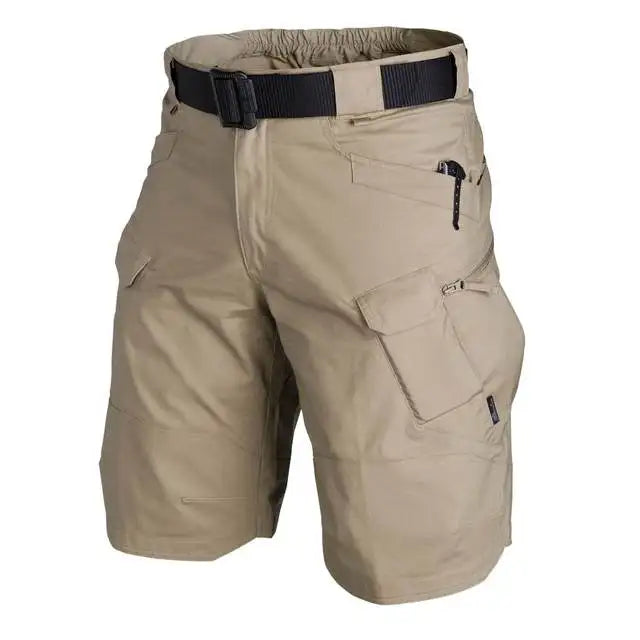 Summer Waterproof Quick Dry Multi-pocket Shorts Men Cargo Shorts Tactical Short Pants Men's Outdoor Clothes Hunting Fishing - CHRISTDEST GLOBAL SERVICE