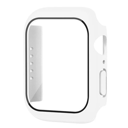 Glass+Cover For Apple Watch case 8 7 6 SE 5 9 iWatch Accessorie Screen Protector Apple watch serie 44mm 40mm 41mm 45mm 42mm 38mm - CHRISTDEST GLOBAL SERVICE