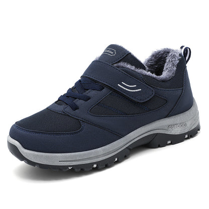 Winter Warm Walking Shoes Cotton Boots Men