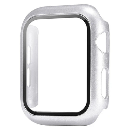 Glass+Cover For Apple Watch case 8 7 6 SE 5 9 iWatch Accessorie Screen Protector Apple watch serie 44mm 40mm 41mm 45mm 42mm 38mm - CHRISTDEST GLOBAL SERVICE