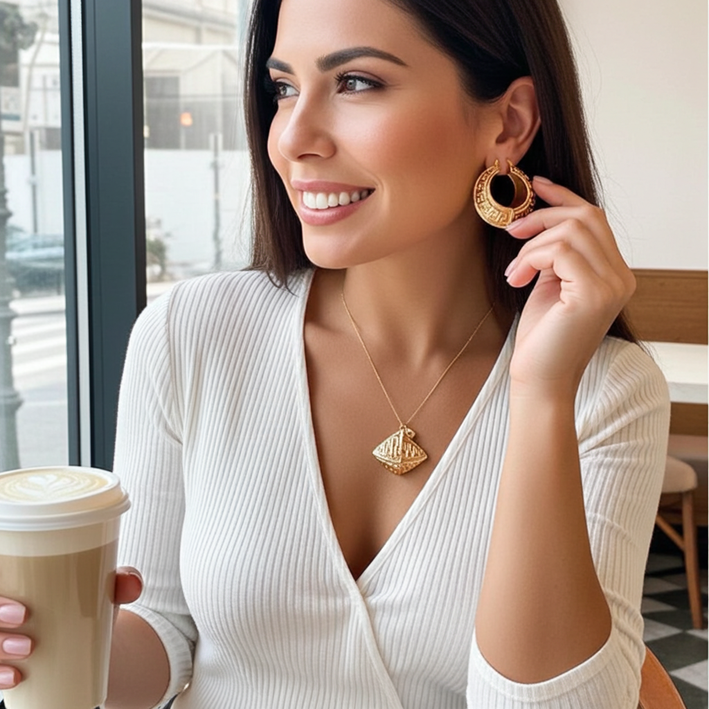 African Women Jewelry Set