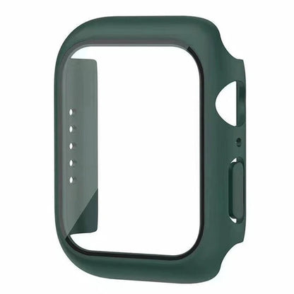Glass+Cover For Apple Watch case 8 7 6 SE 5 9 iWatch Accessorie Screen Protector Apple watch serie 44mm 40mm 41mm 45mm 42mm 38mm - CHRISTDEST GLOBAL SERVICE