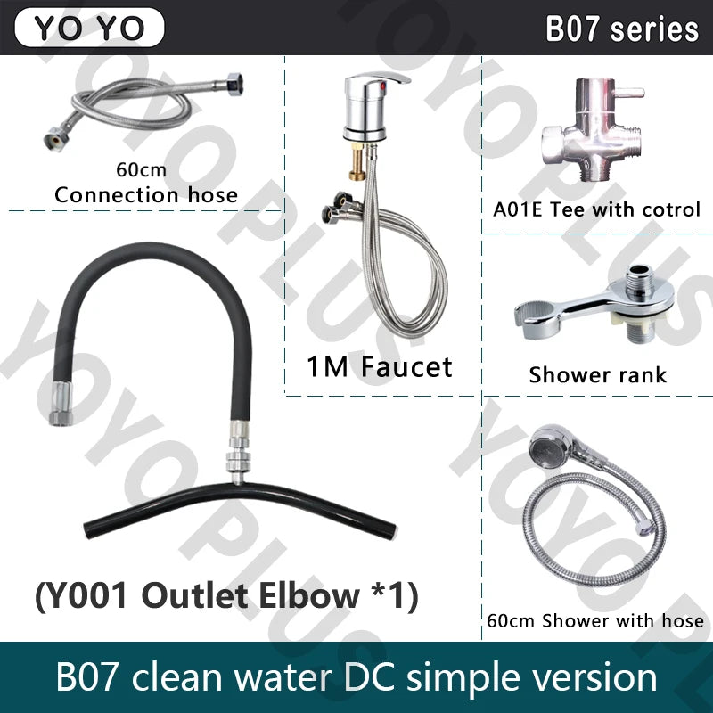 Head Spa Shower Washbasin Frame for Shampoo Chair Wash Hair Salon Style Scalp Care Waterfall Adjustable Faucet